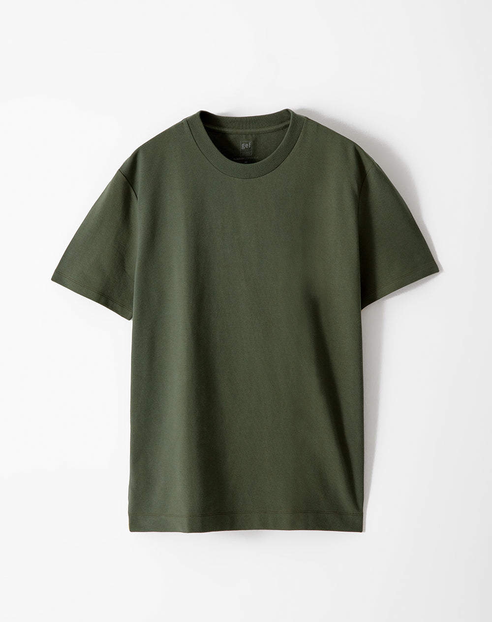 Camiseta oversized fit manga corta verde