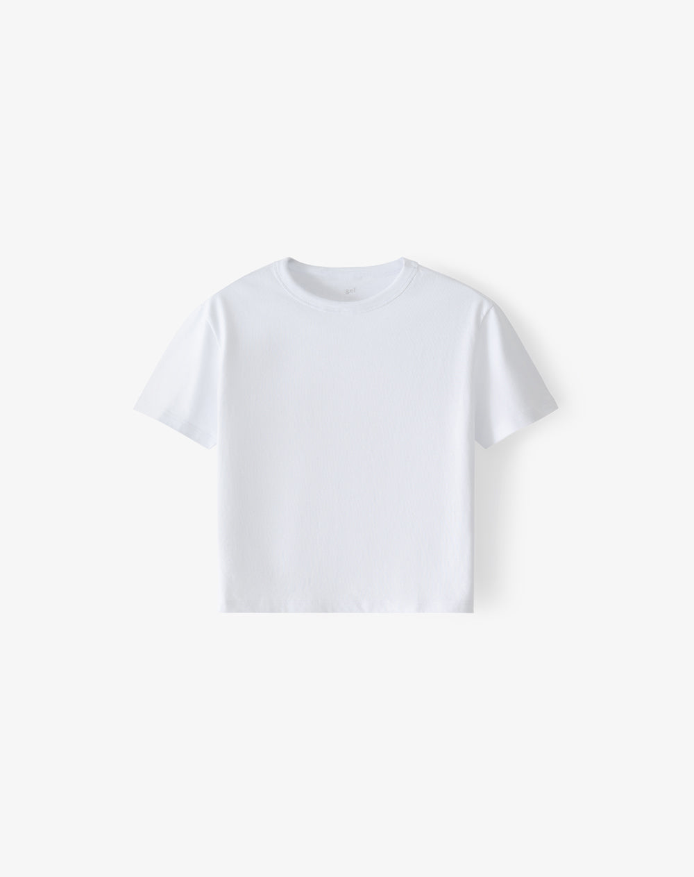 Camiseta manga corta oversize algodón blanco hombre