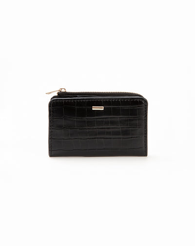 Billetera portadocumentos negra