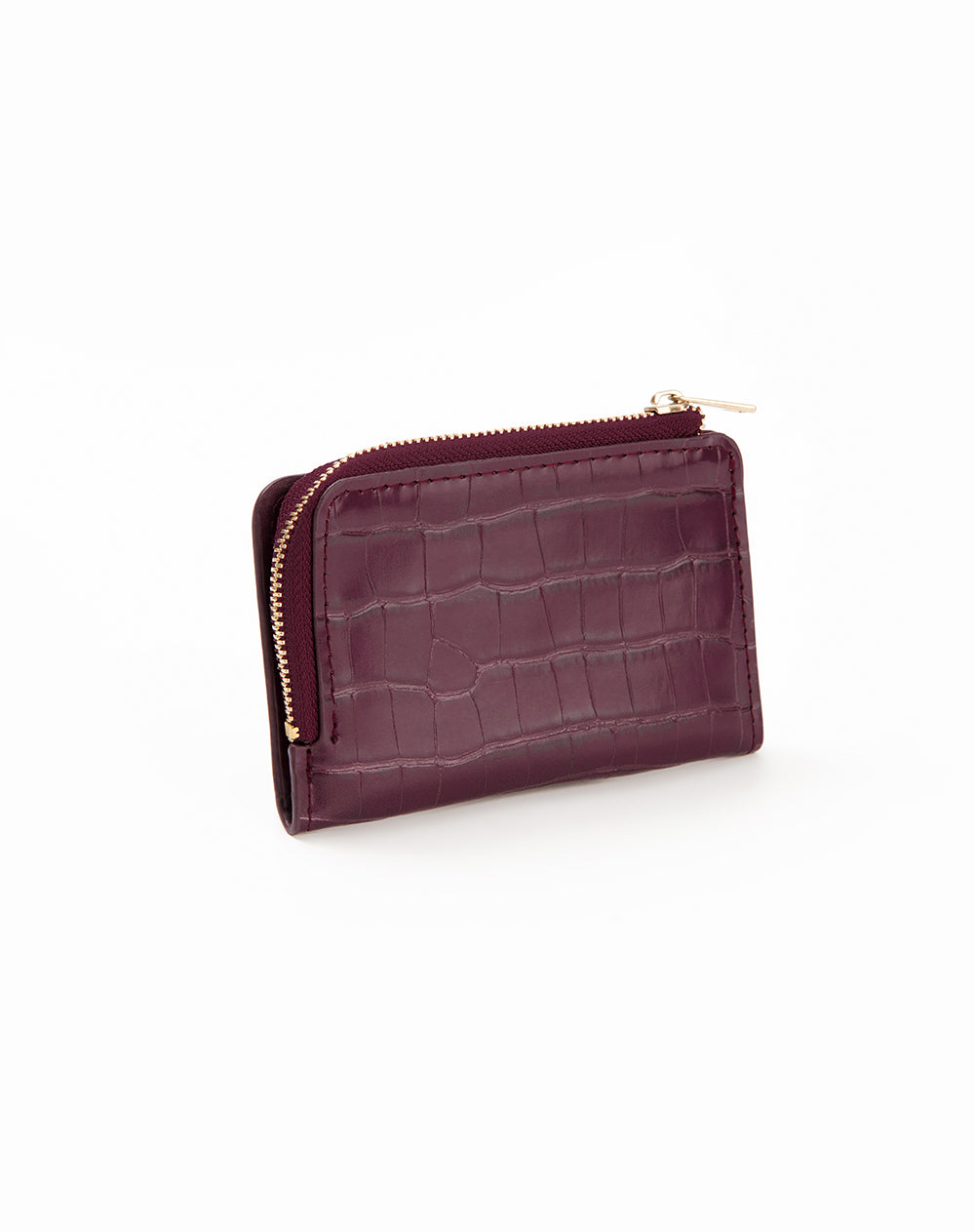 Billetera portadocumentos vinotinto