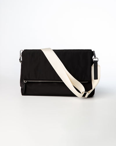 Bolso tipo bandolera negro mujer