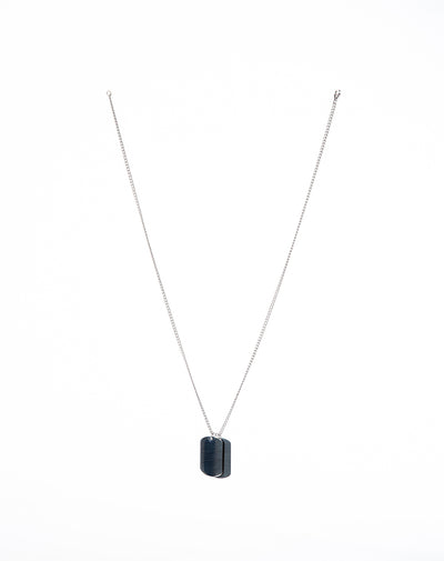 Collar plateado