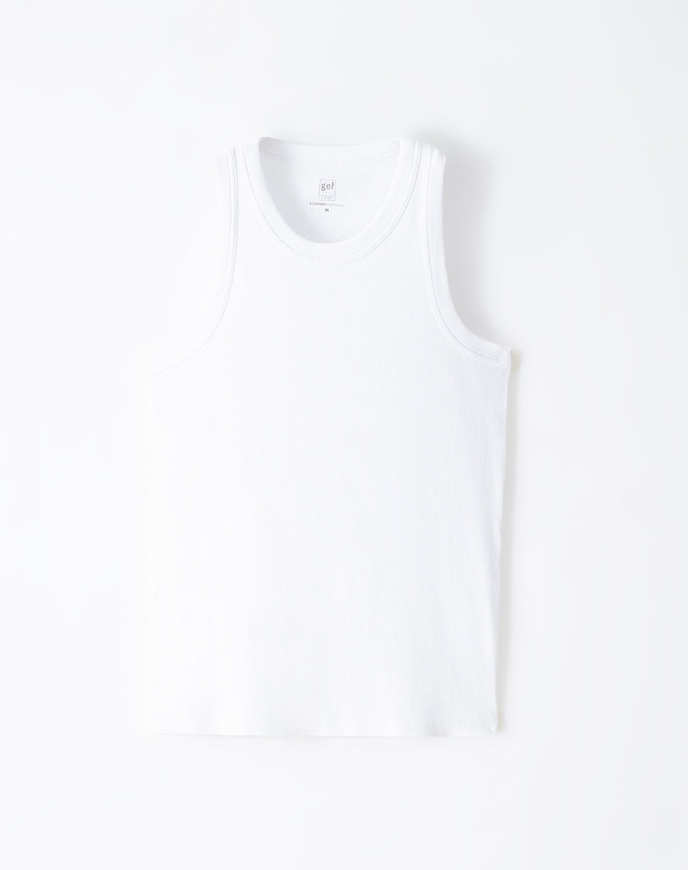 Camiseta fitted fit blanca
