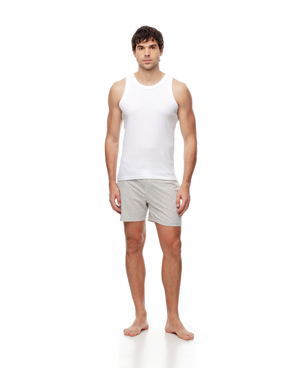 Camiseta fitted fit blanca