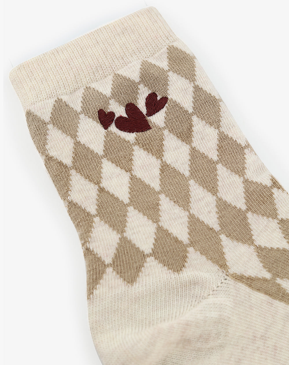 Medias cortas habanas jaspe mujer