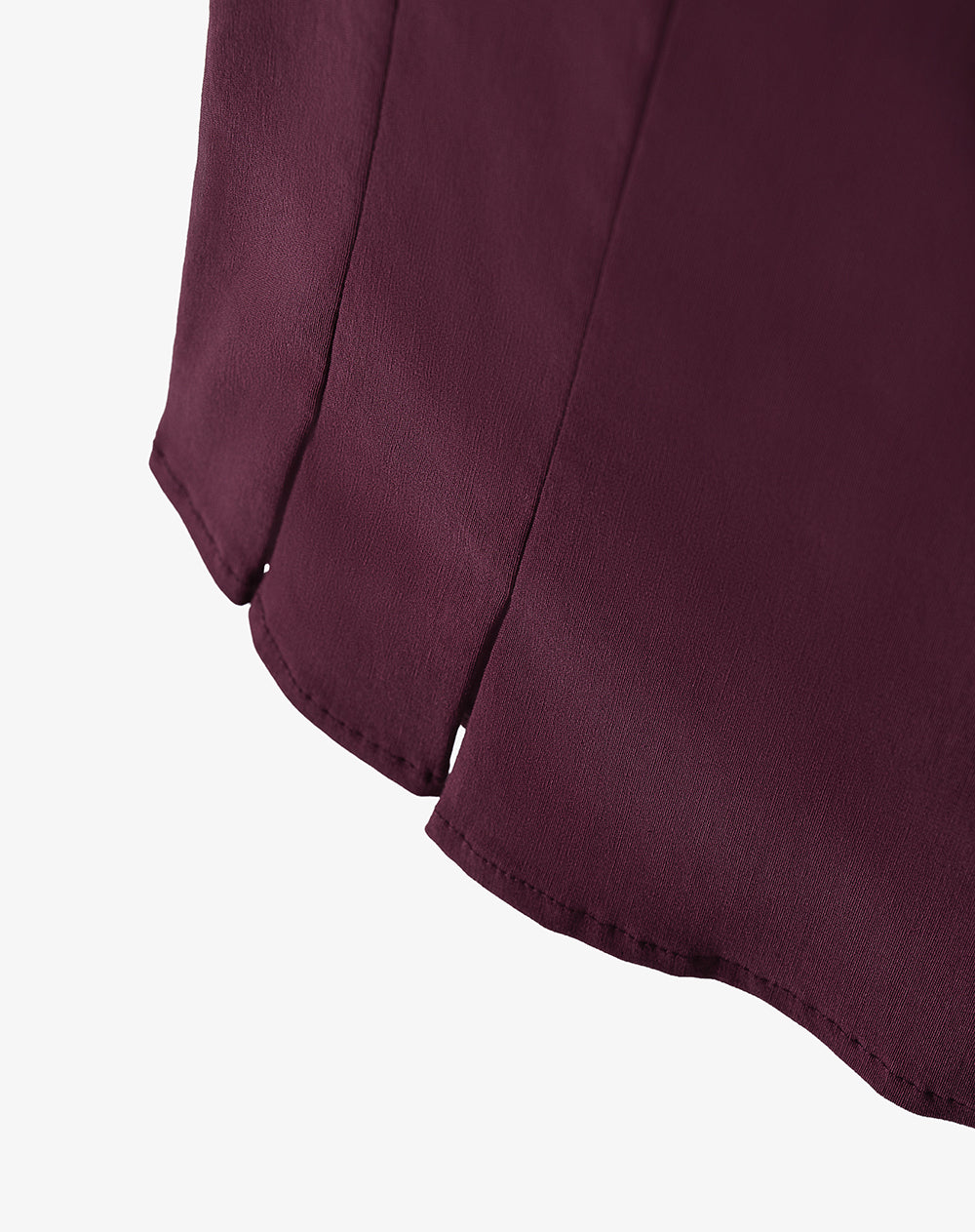 Blusa slim tiras vinotinto mujer