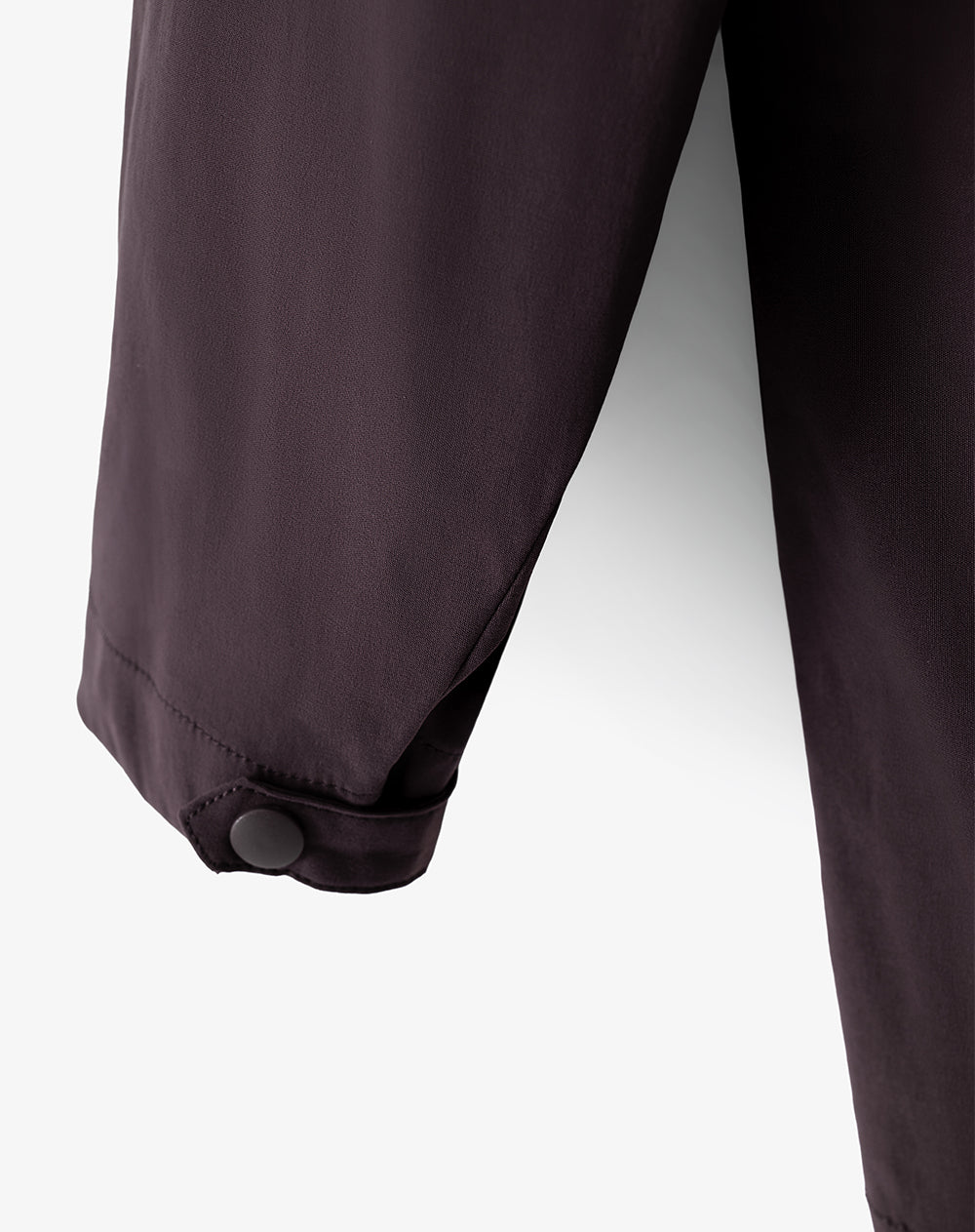 Chaqueta rompevientos regular vinotinto hombre