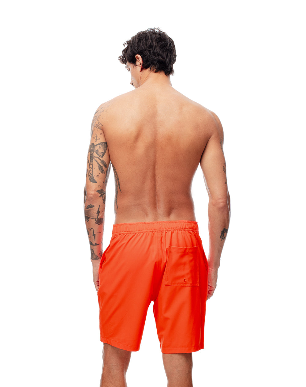 Bermuda naranja brillante