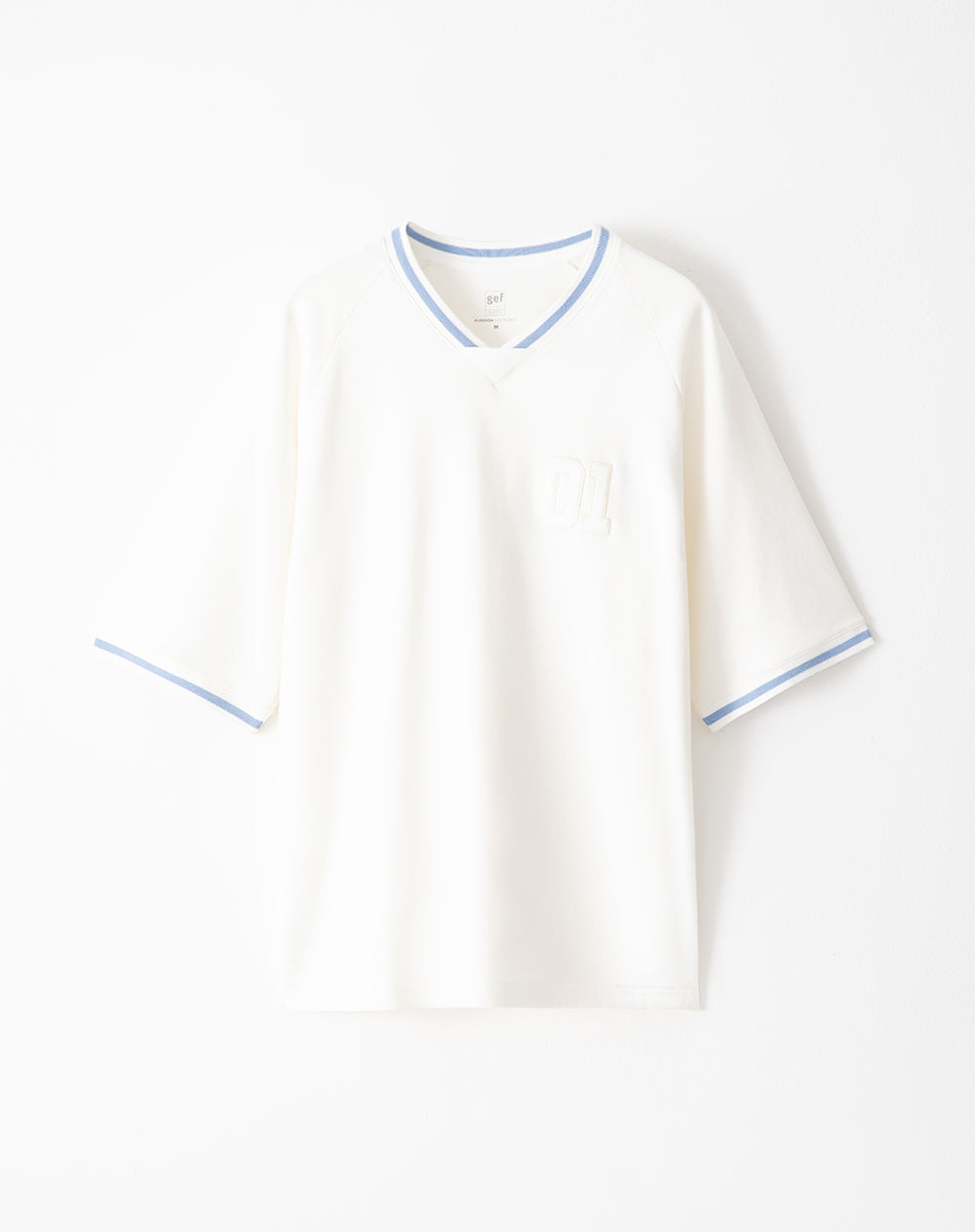 Camiseta regular fit manga corta habana