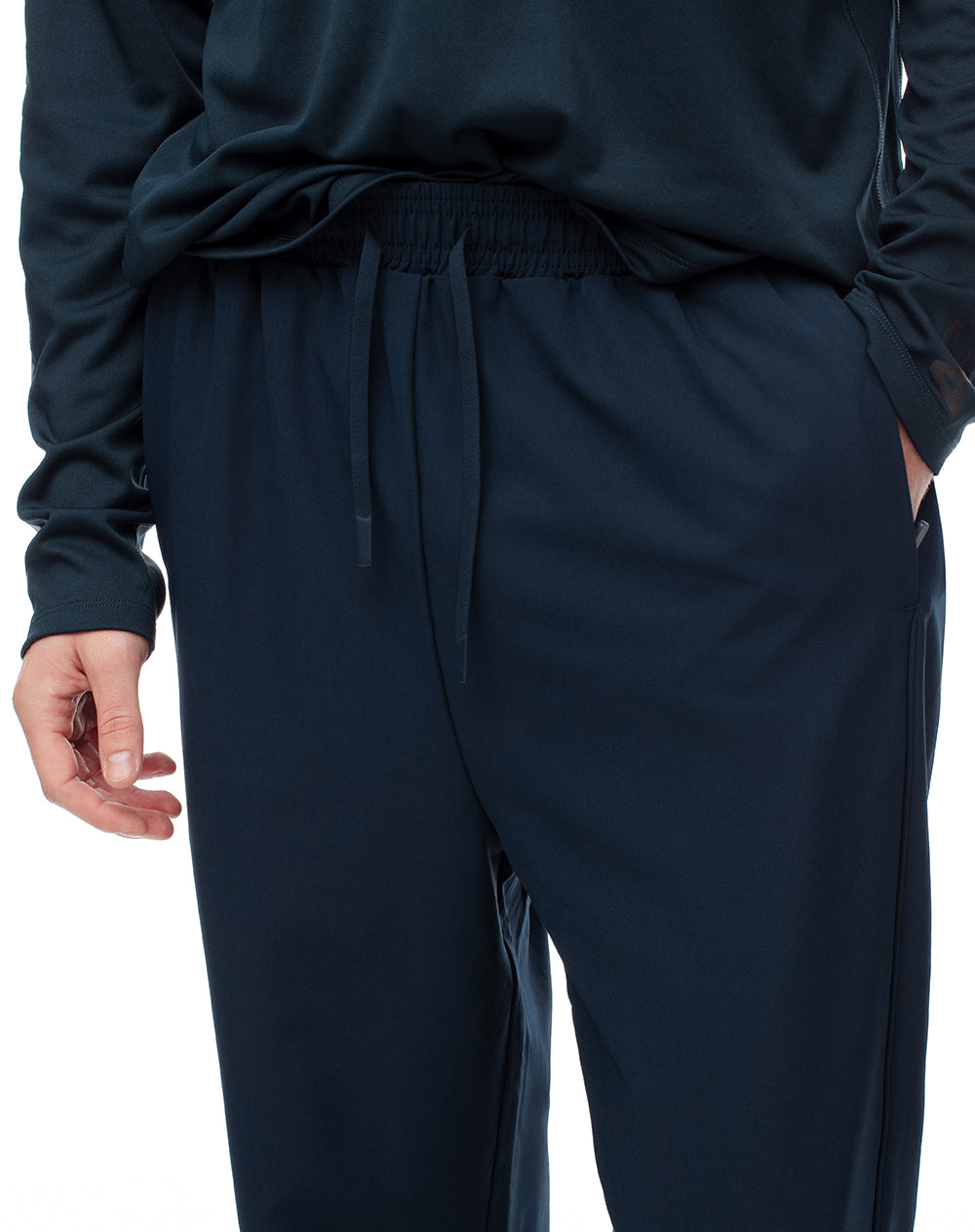 Jogger secado rápido azul hombre