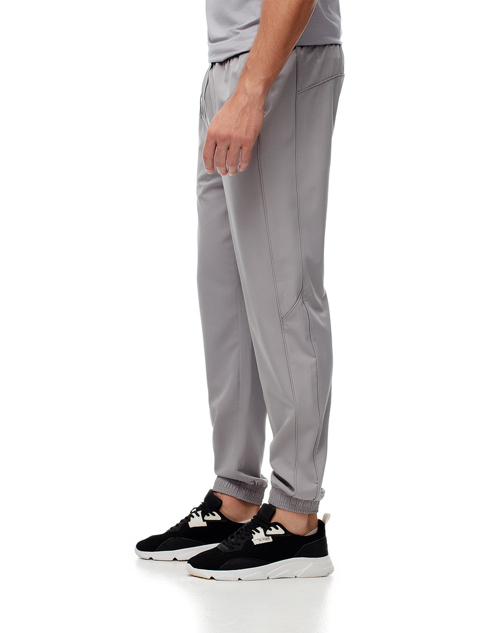 Jogger secado rápido gris para hombre