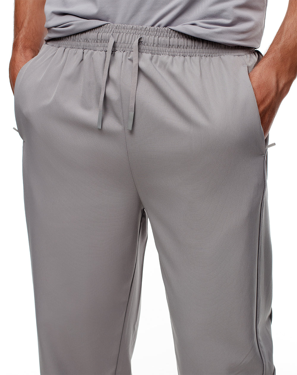 Jogger secado rápido gris para hombre
