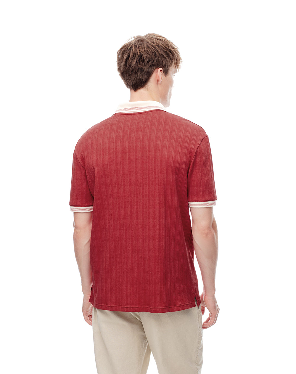 Polo regular fit roja