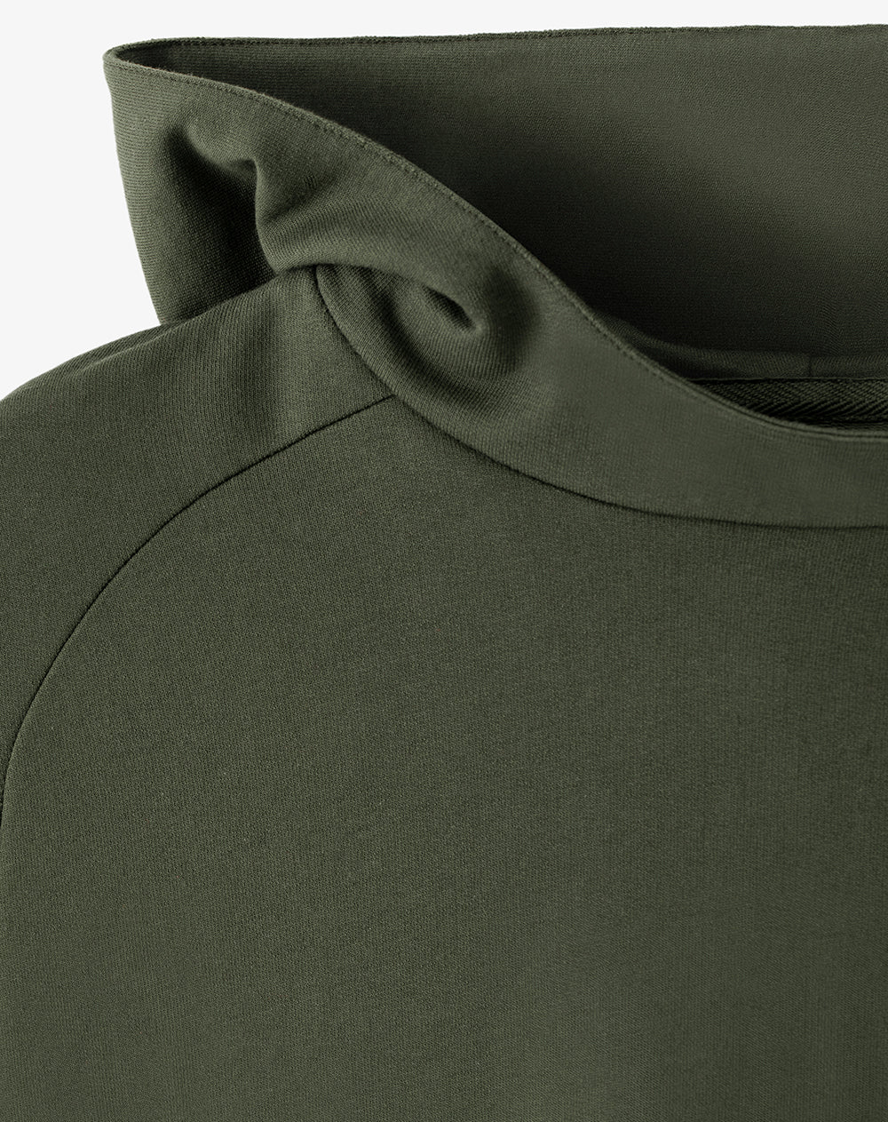 Chaleco relax oversize algodón verde hombre