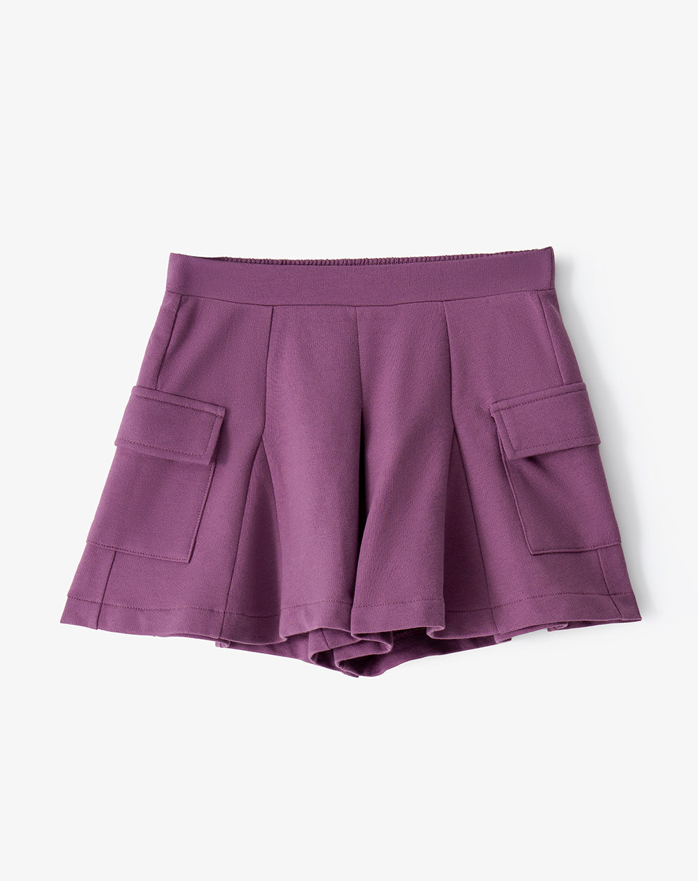 Short pantaloneta morado niña