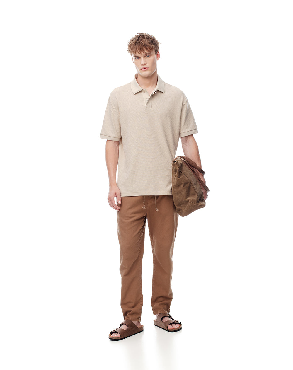 Polo regular algodón habana hombre