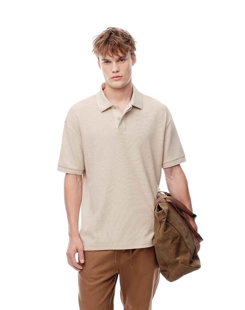 Polo regular algodón habana hombre