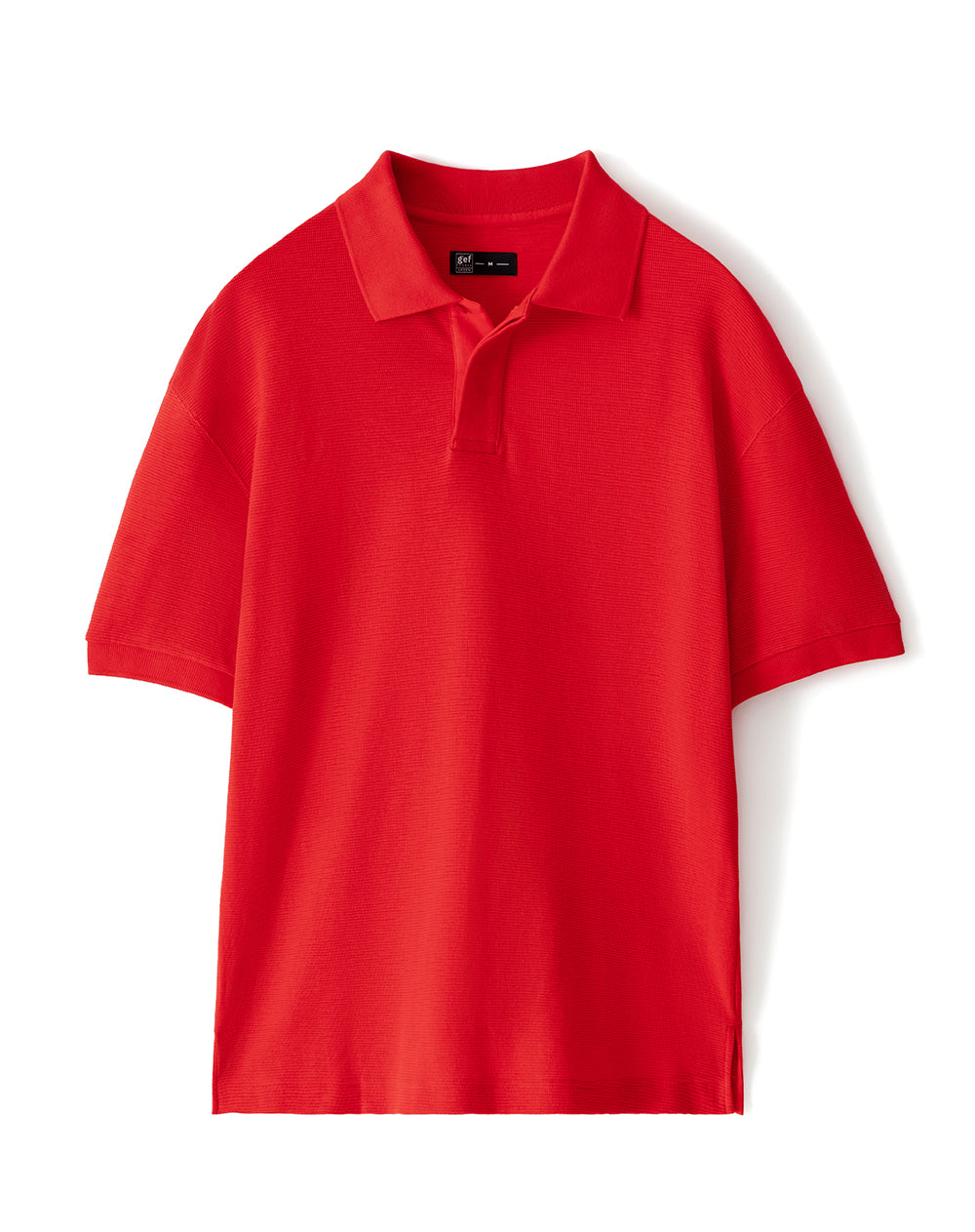 Polo regular roja hombre