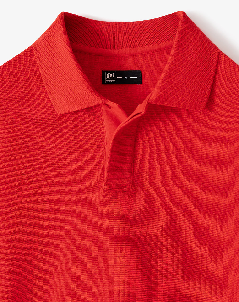 Polo regular roja hombre