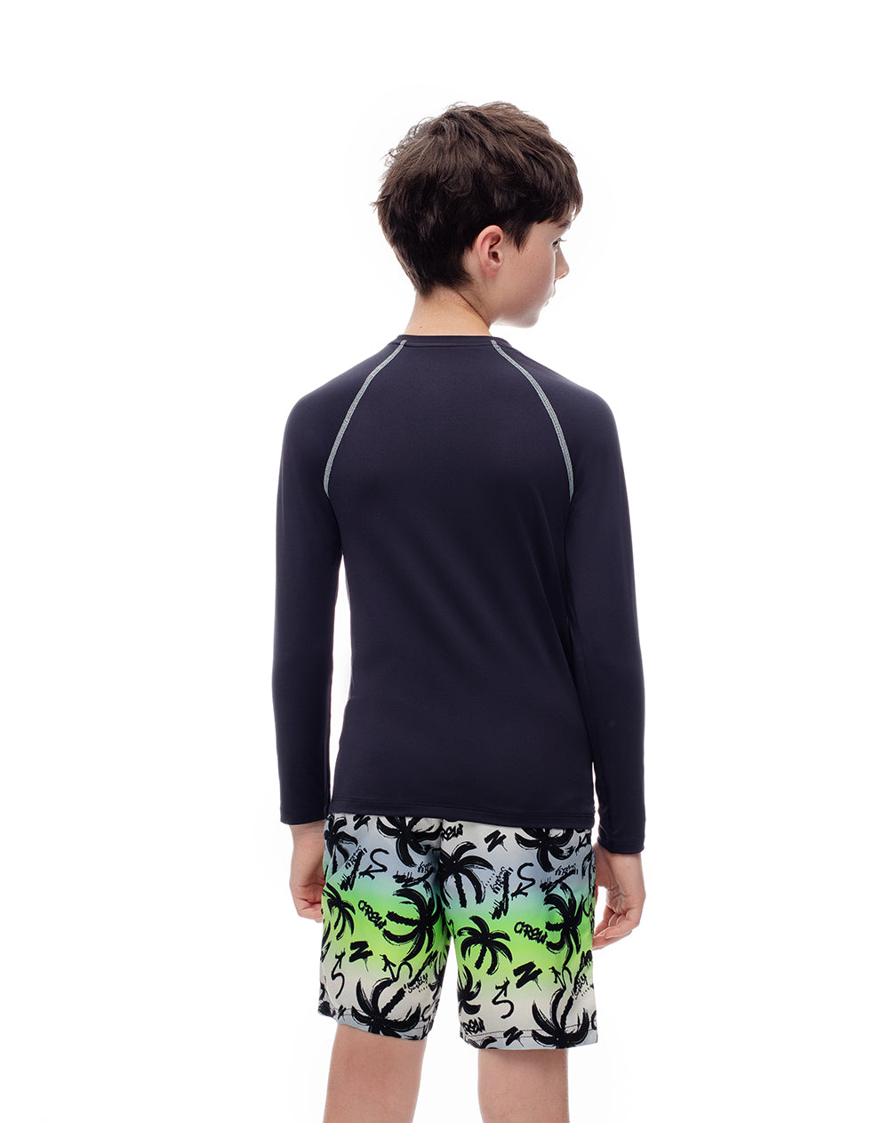 2 camisetas regular fit manga larga surtida