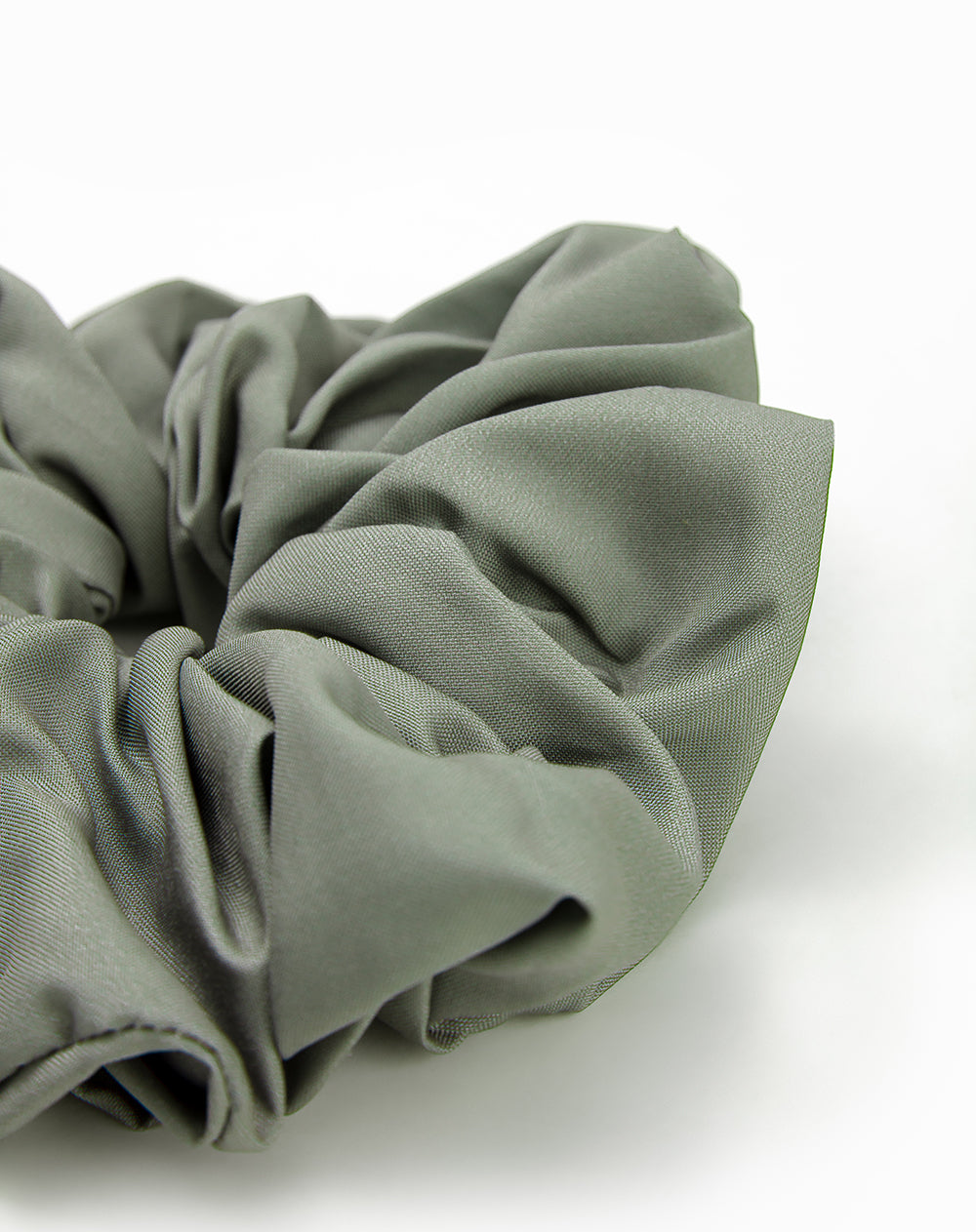 Scrunchie para el cabello verde mujer