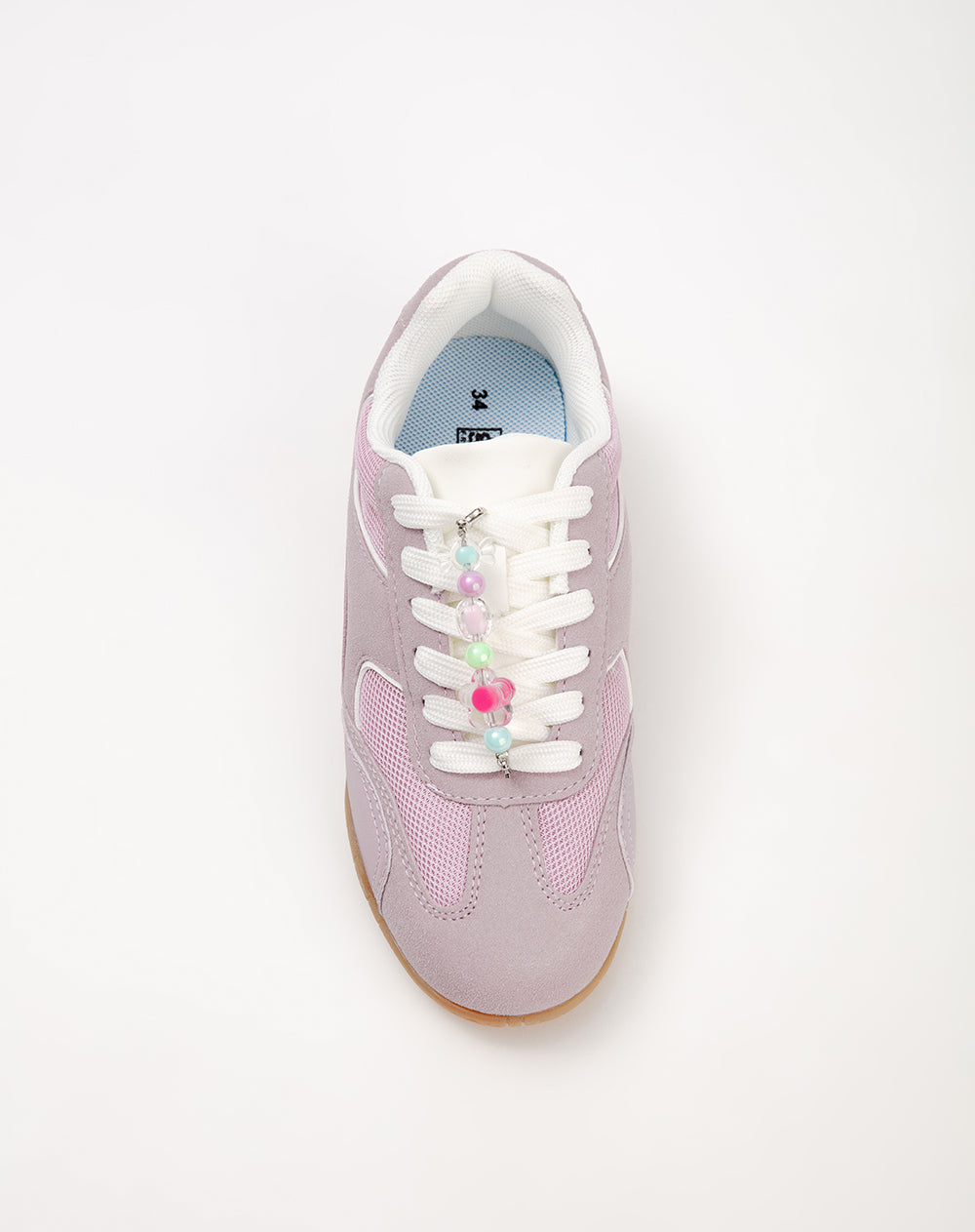 Tenis casuales lila niña