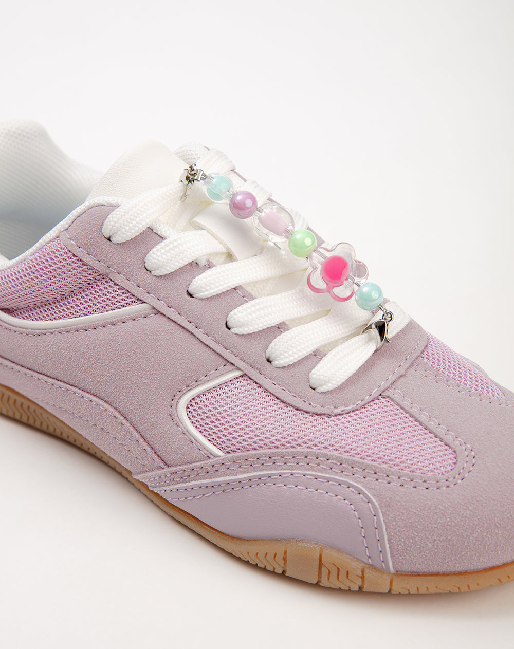 Tenis casuales lila niña