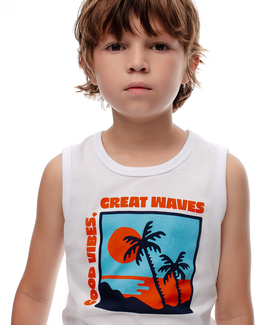 Camiseta regular fit blanca