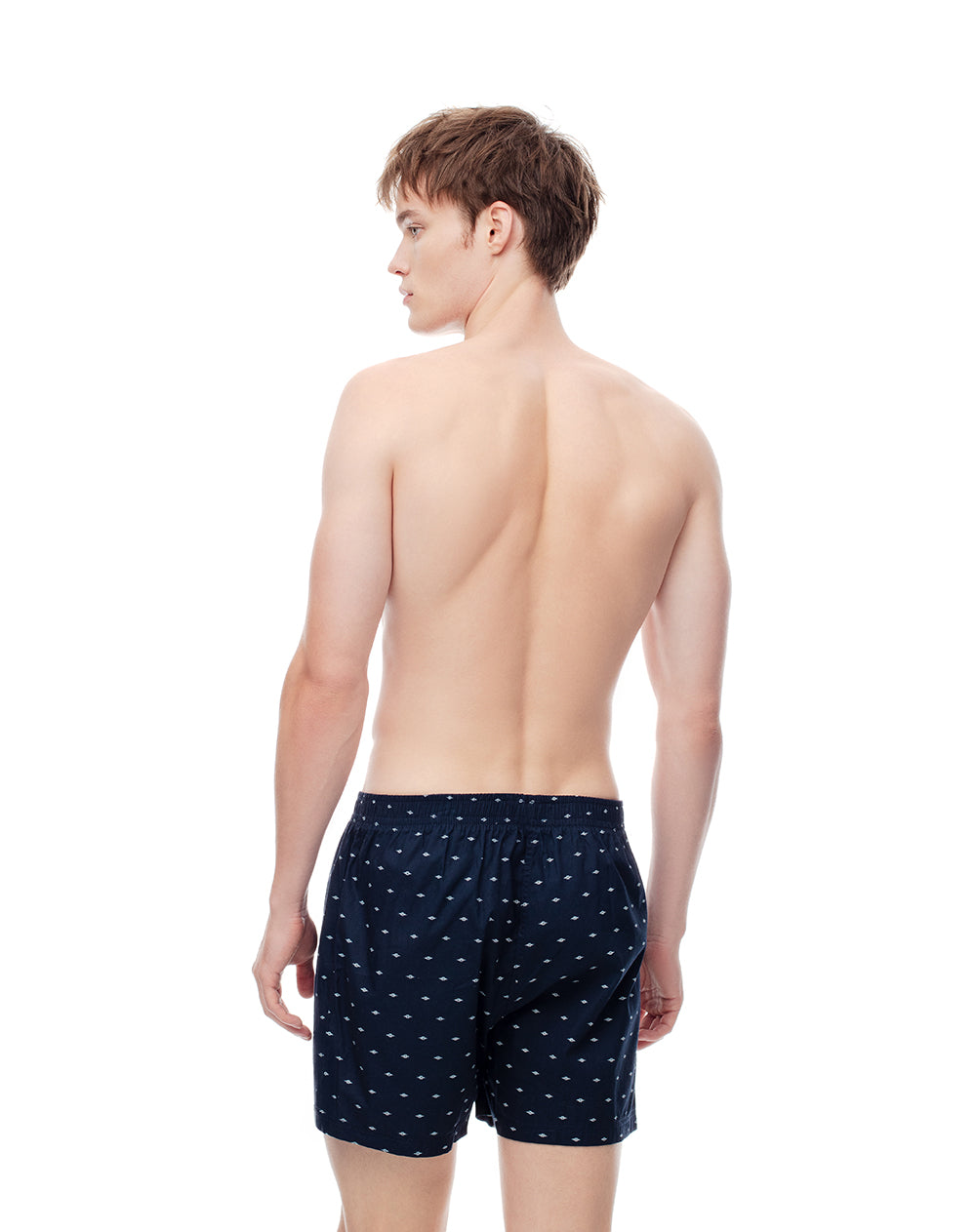 Bóxer medio algodón amplio x2unds surtido