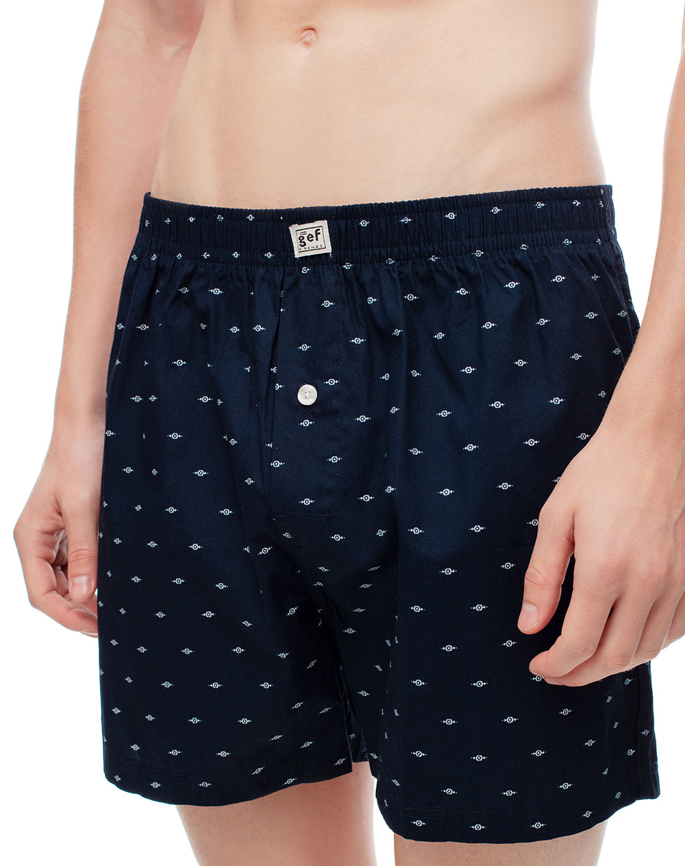 Bóxer medio algodón amplio x2unds surtido