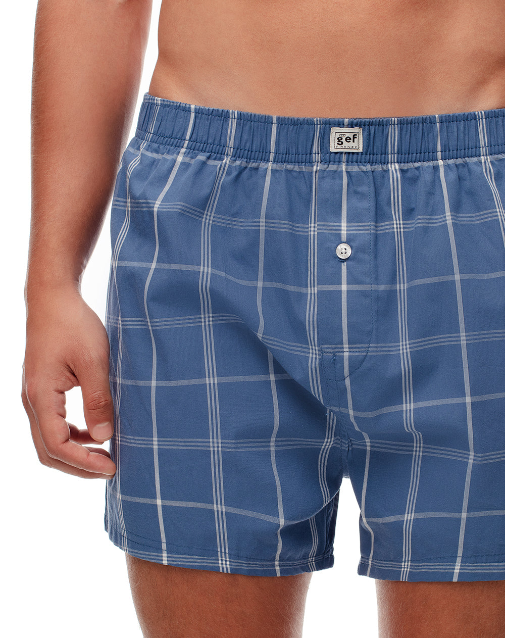 Bóxer medio amplio algodón x3unds surtido