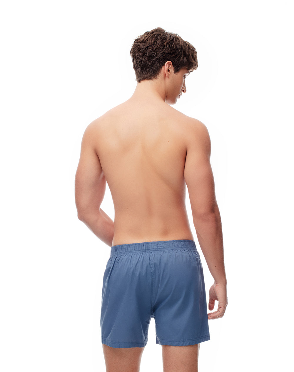 Bóxer medio amplio algodón x3unds surtido