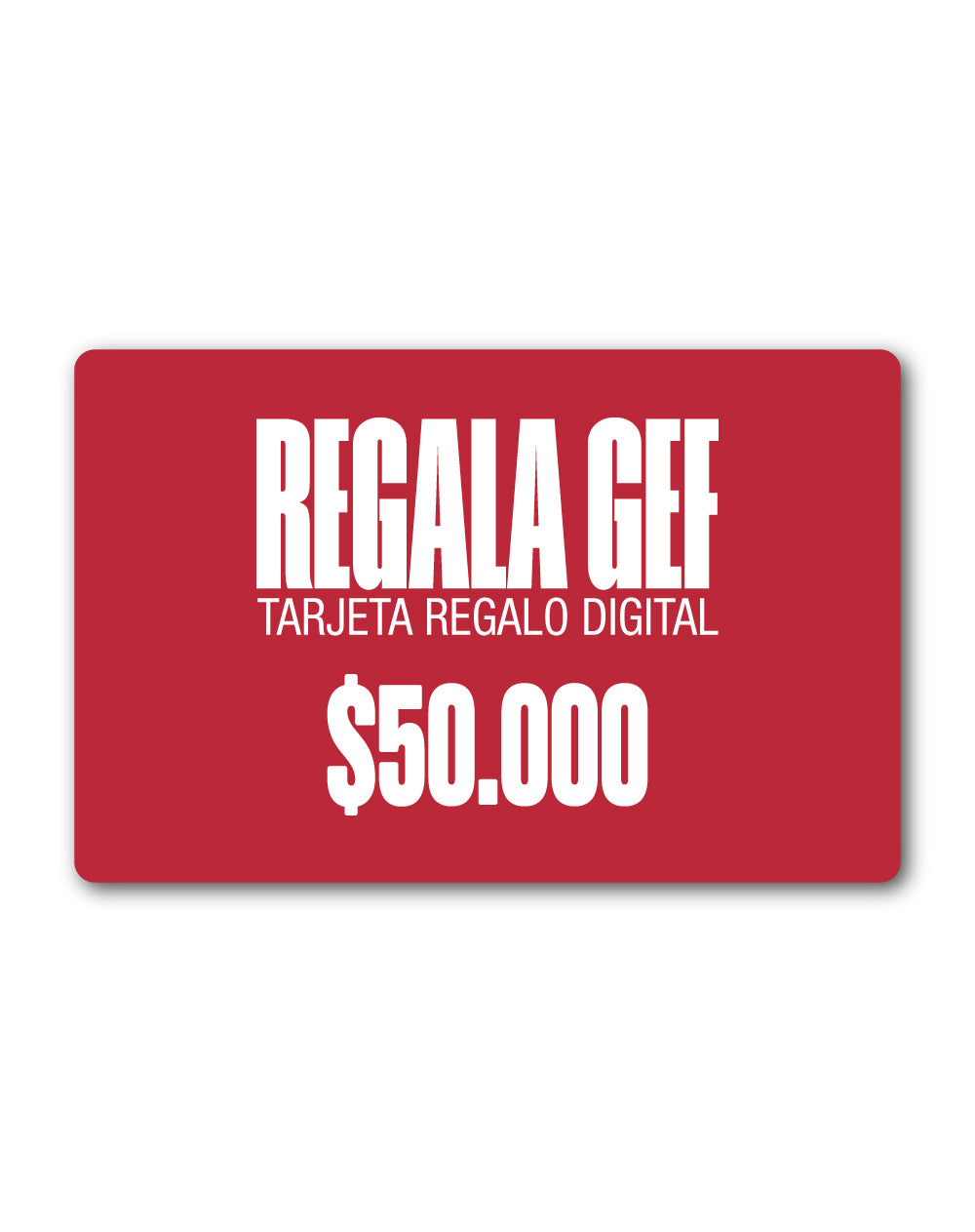 Bono de regalo digital $50.000