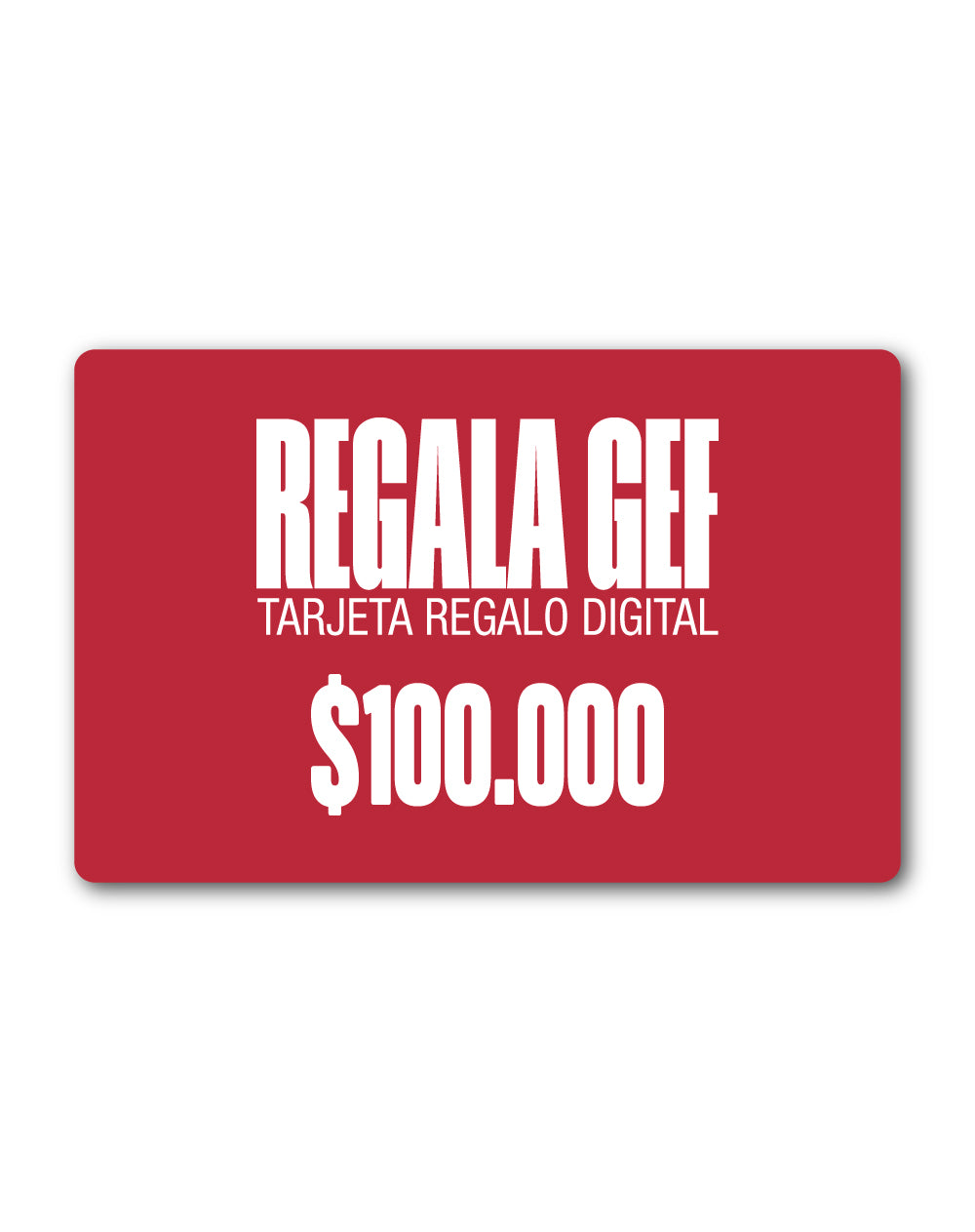 Bono de regalo digital $100.000