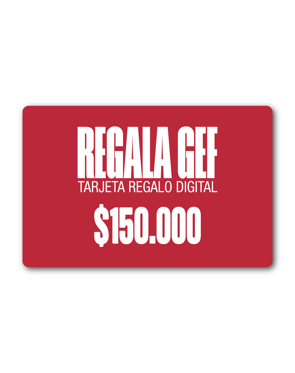 Bono de regalo digital $150.000