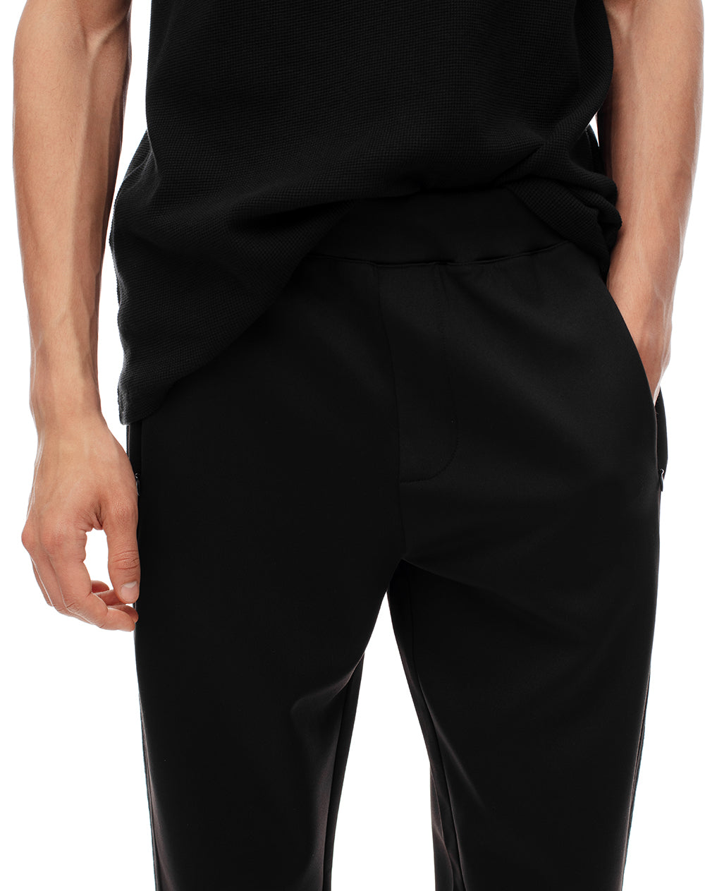 Pantalón deportivo negro hombre