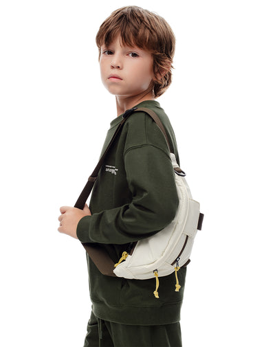 Riñonera ajustable crudo niño