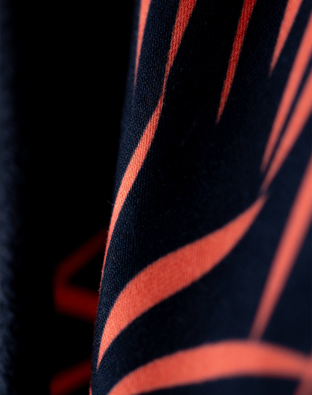 Pantaloneta azul estampado