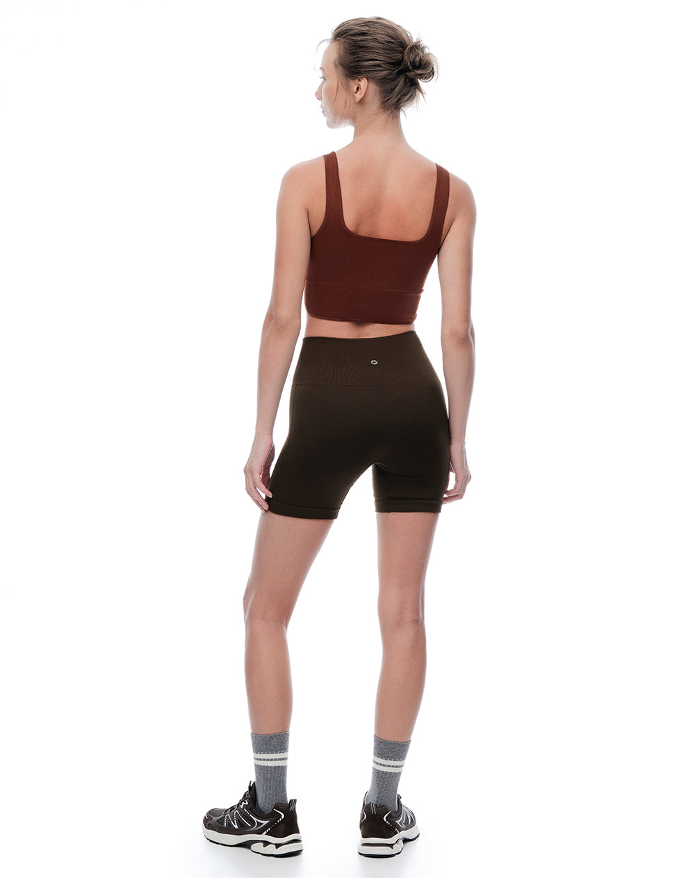 Set deportivo top + biker mujer