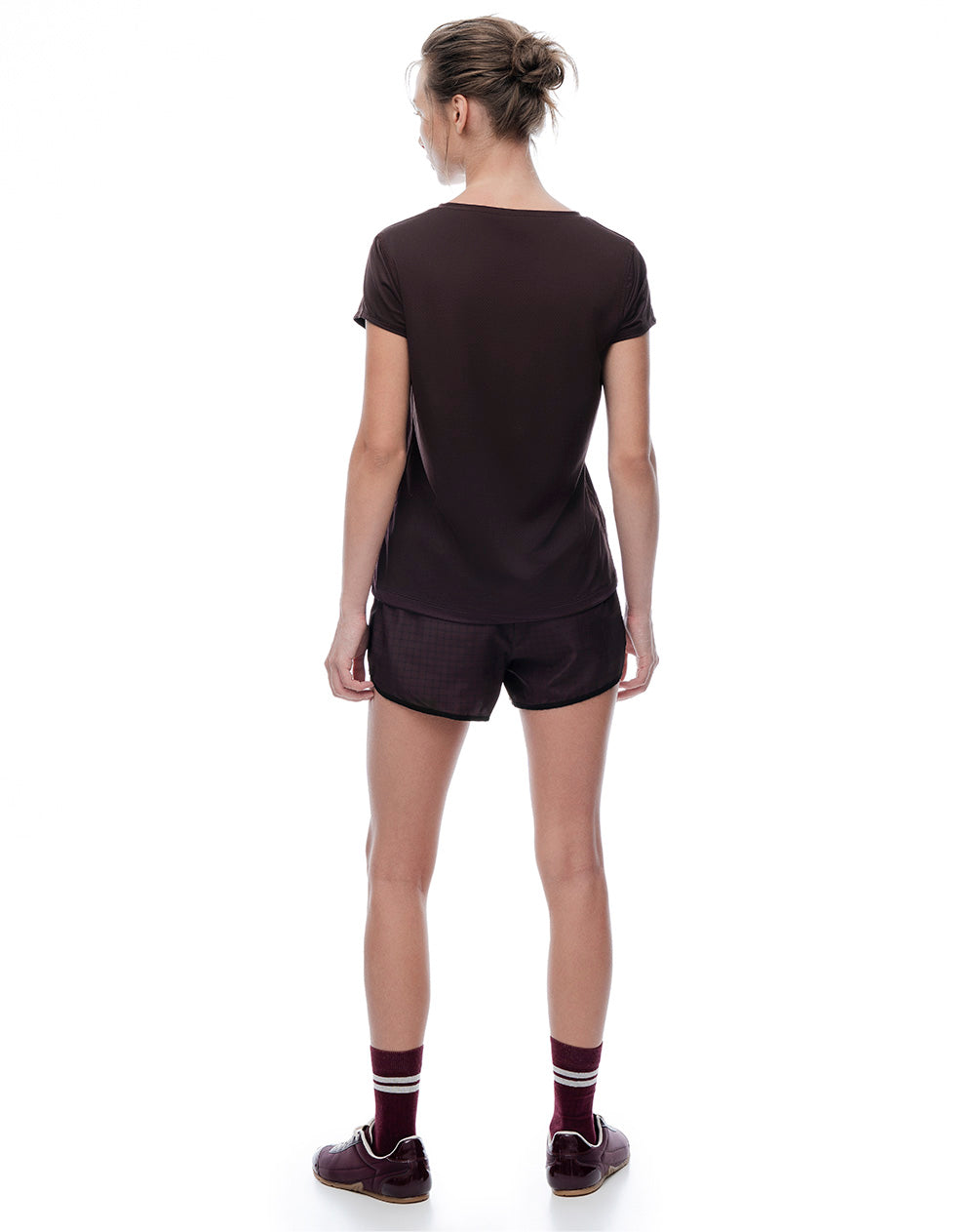 Set deportivo camiseta + short deportivo mujer