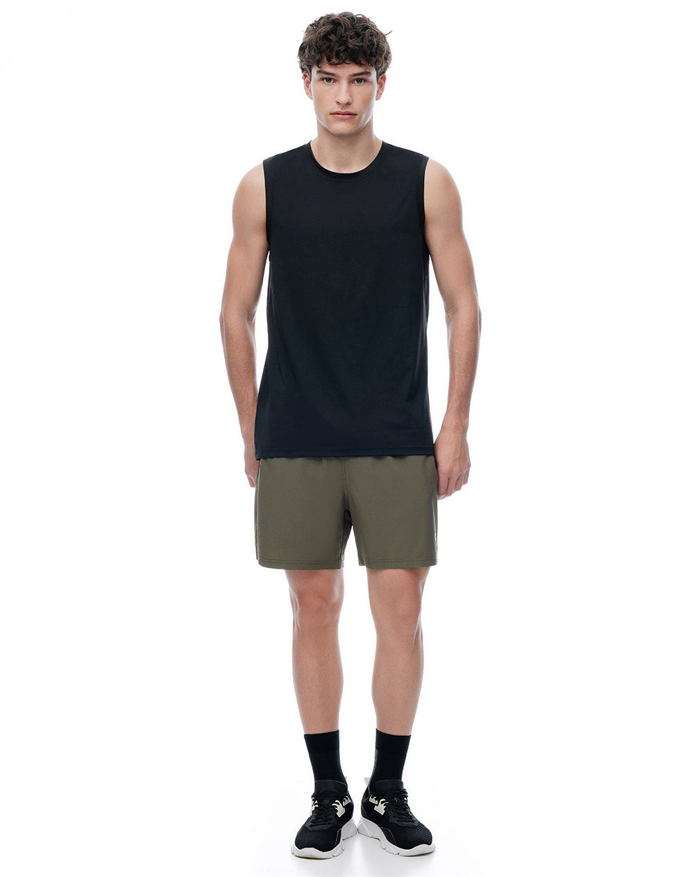 Set deportivo camisilla + pantaloneta hombre