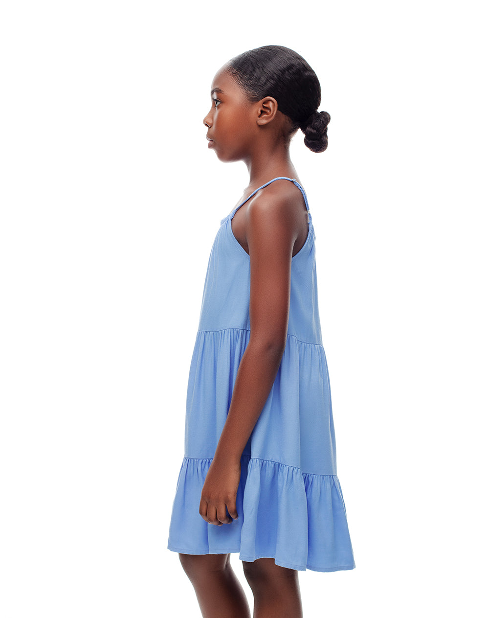 Vestido corto azul