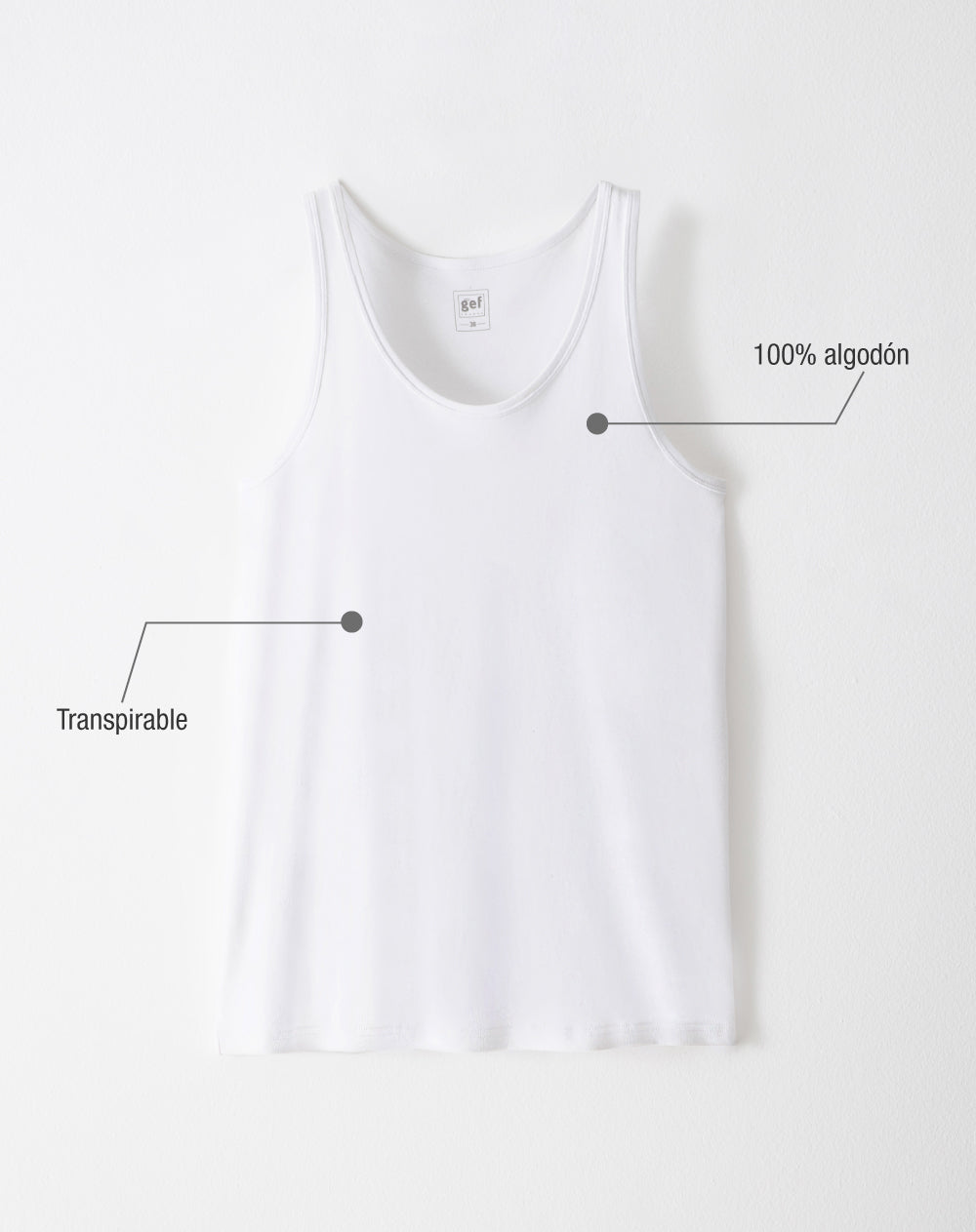 Set deportivo camisilla + pantaloneta hombre