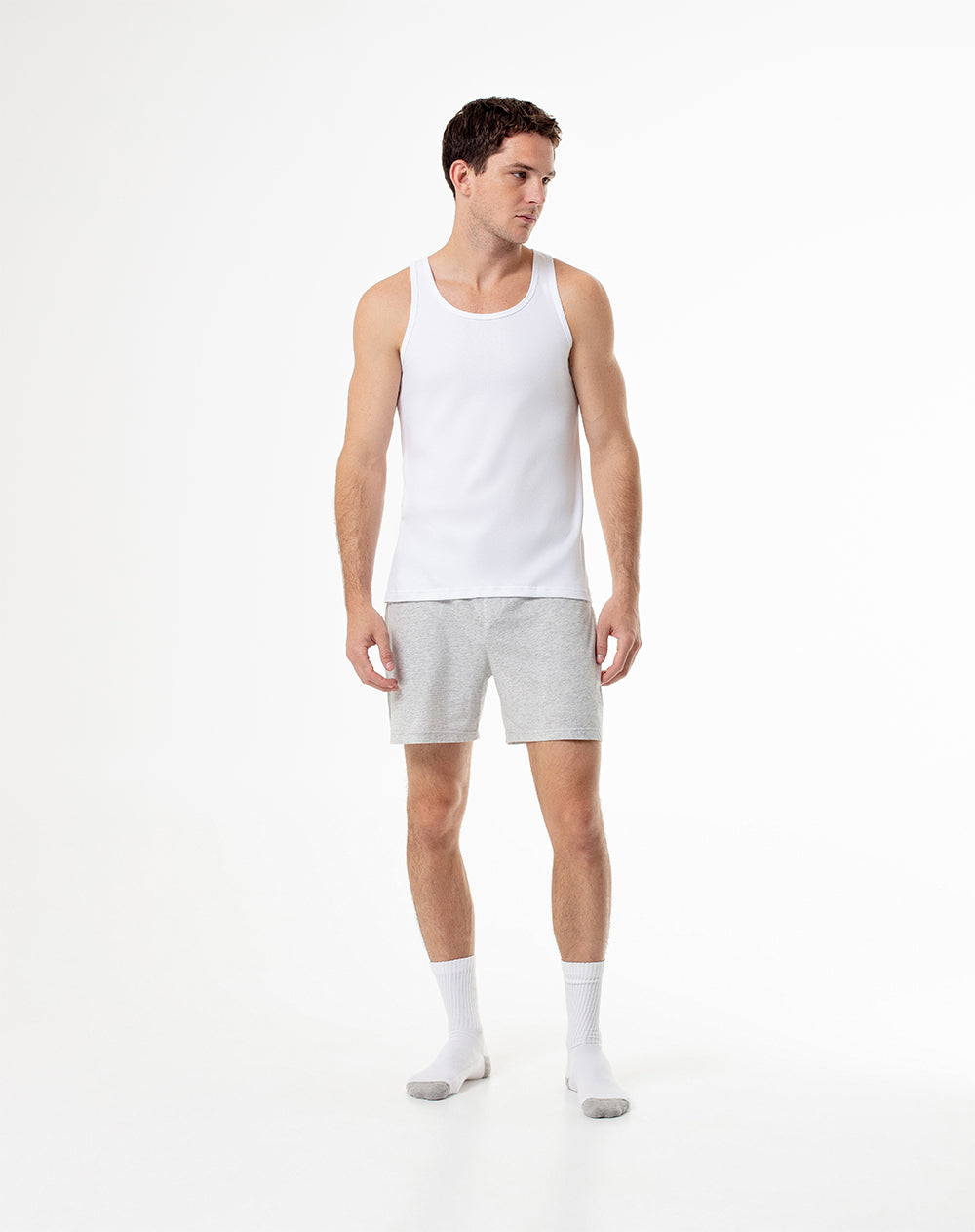 2 camisetas slim fit blanca