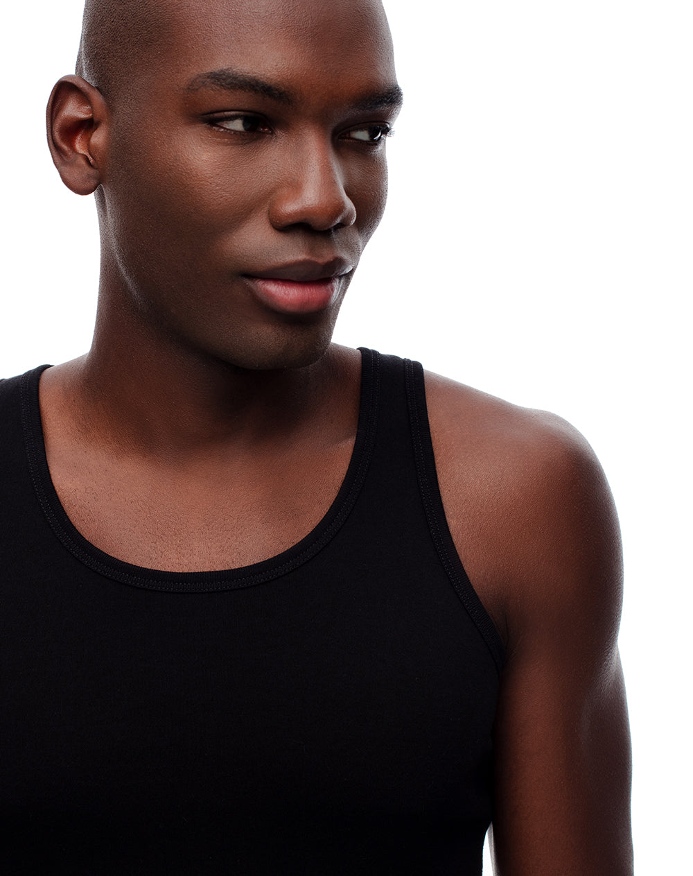2 camisetas slim fit negra