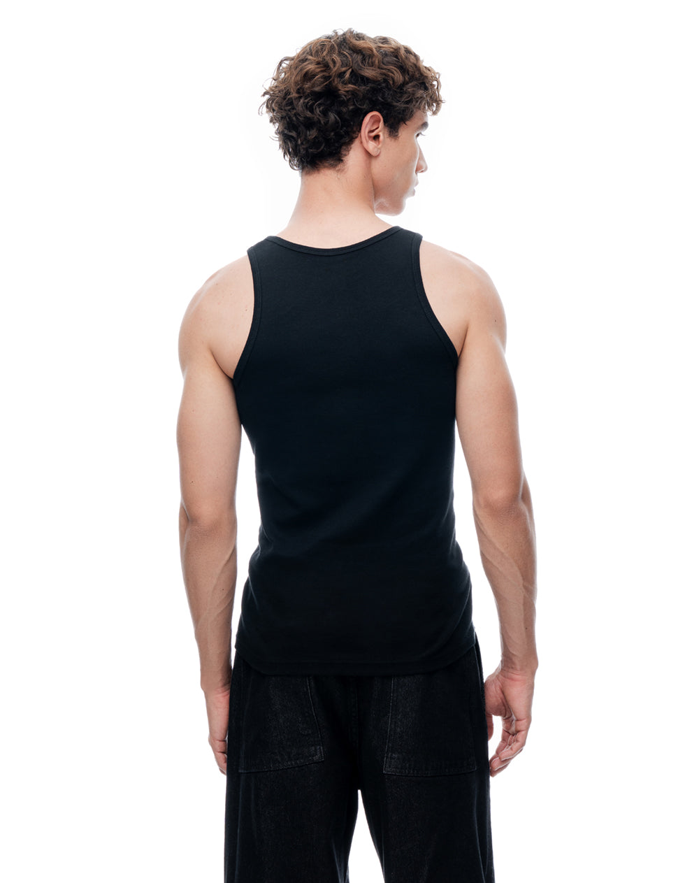 Camiseta ted negra hombre