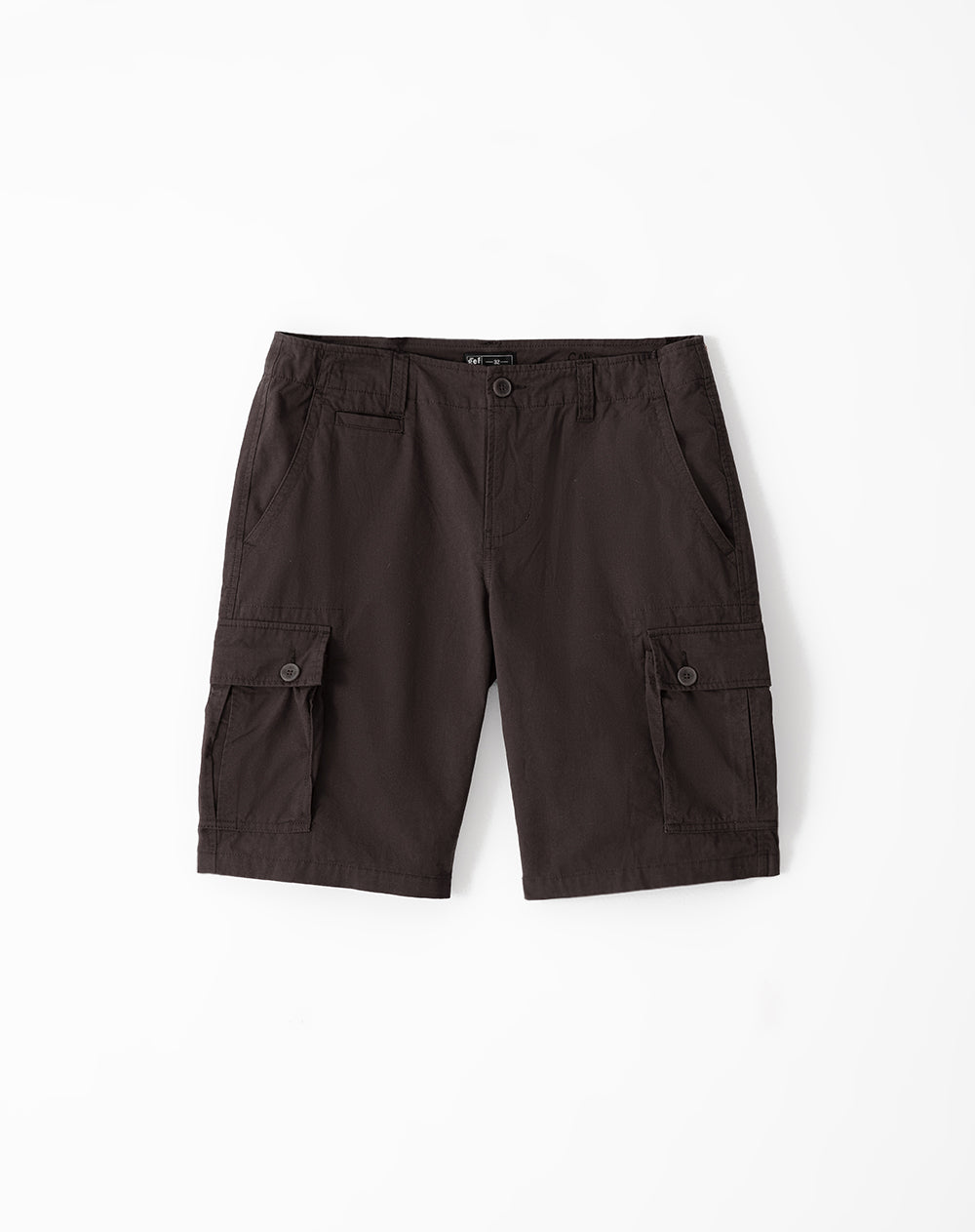 Bermuda regular fit en drill chocolate