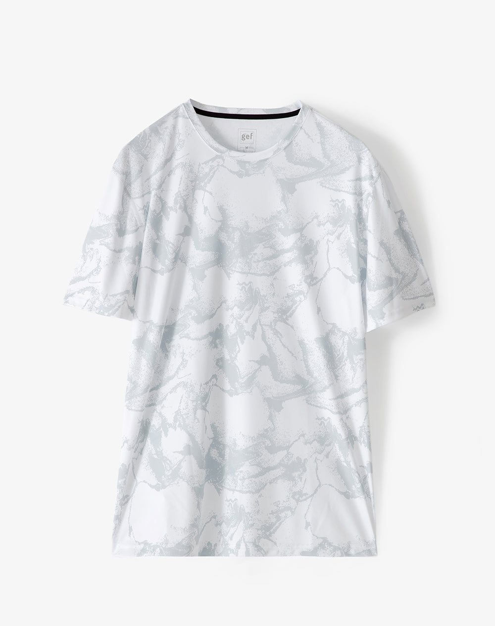 Camiseta deportiva control humedad estampada hombre