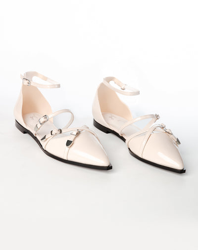 Zapatos baleta beige