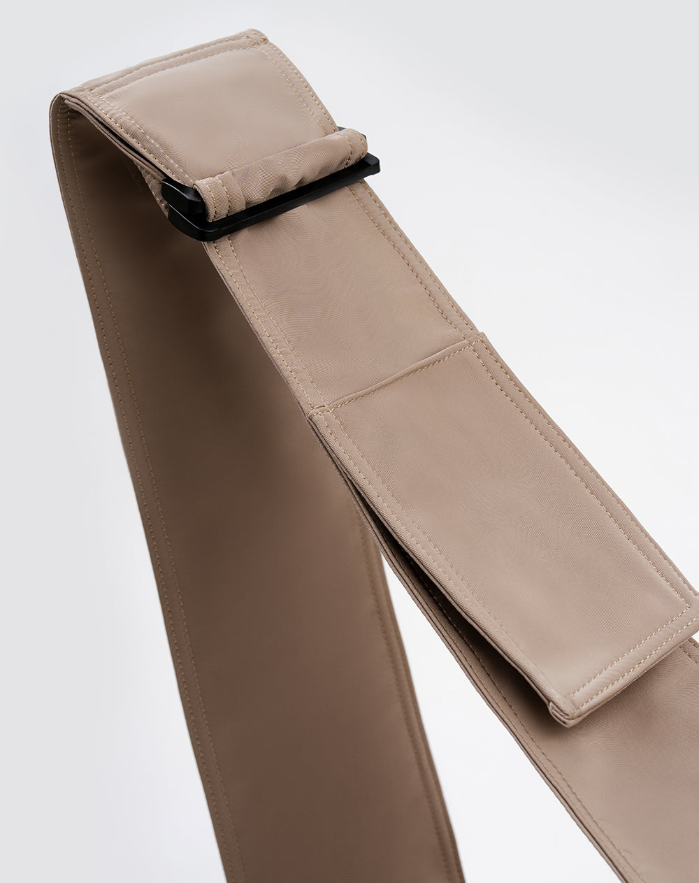 Bolso bandolera rectangular beige